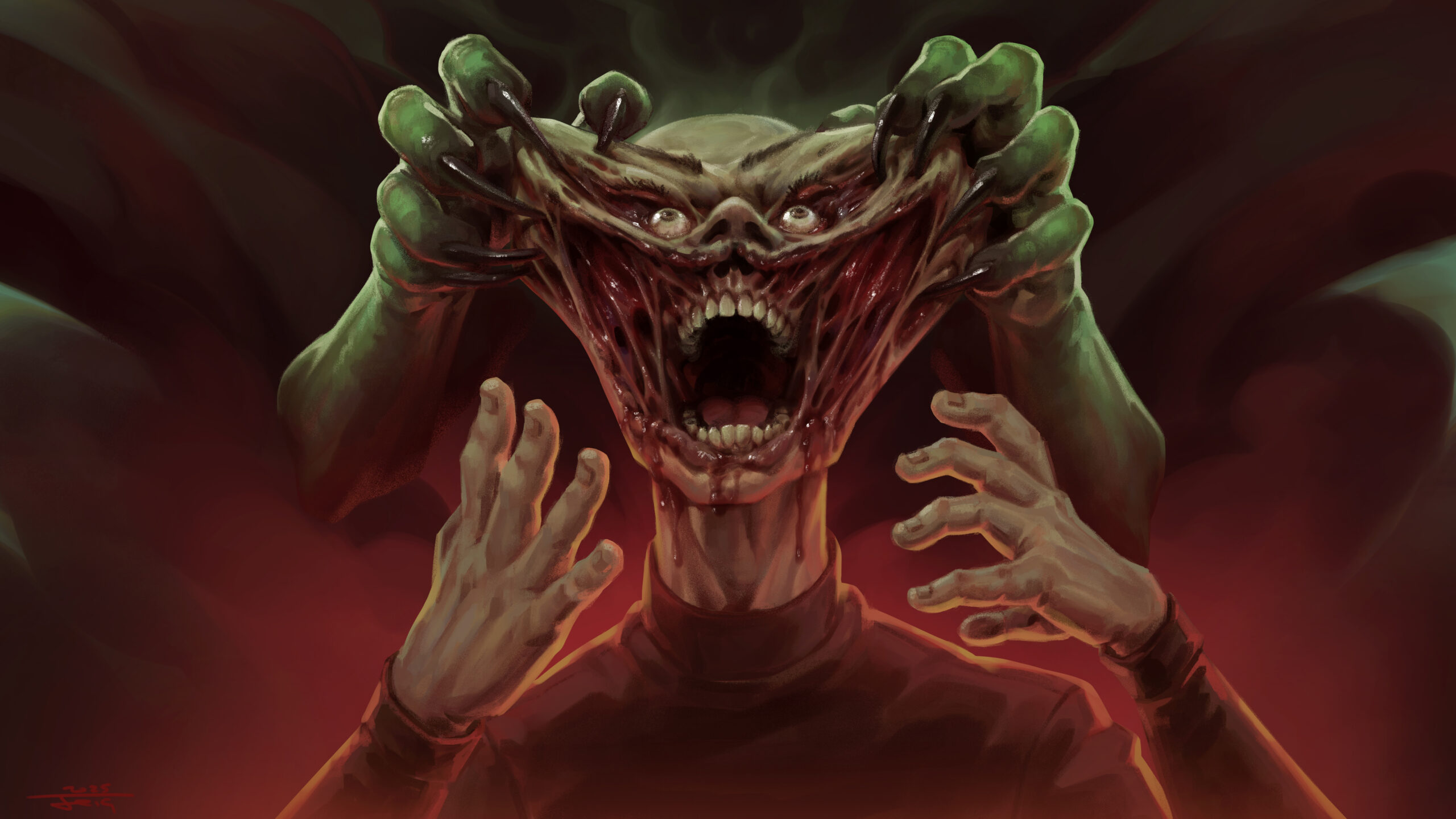 Green A - Los monstruos se horrorizaron al saberse humanos